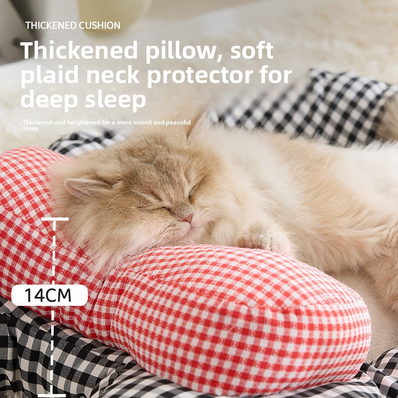 Summer Cute Cartoon Cat House All-Season Dog House Sleeping Nest New Cat House