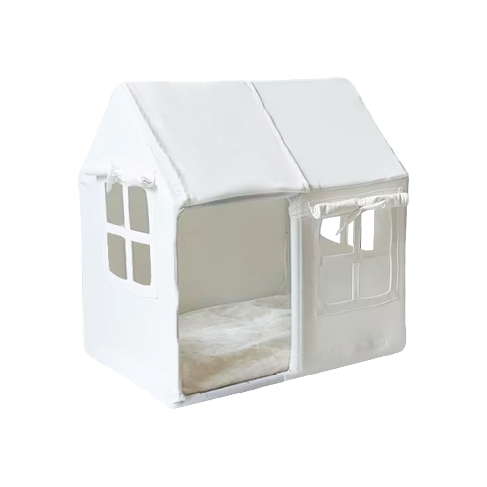 A Winter-Proof Enclosed Dog House That Provides a Cozy Sleeping Space for Pets, Suitable for All Seasons And Easy to Clean