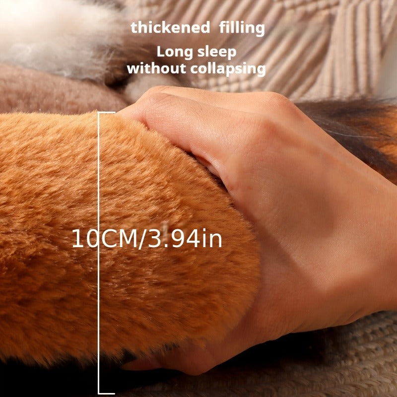 Ultra-Soft And Spacious Cat Mat - Ideal for Indoor Use, Extra-Thick for Ultimate Warmth in Winter! Machine-Washable with Exclusive Anti-Slip Base, Fits Cat And Dog Cages