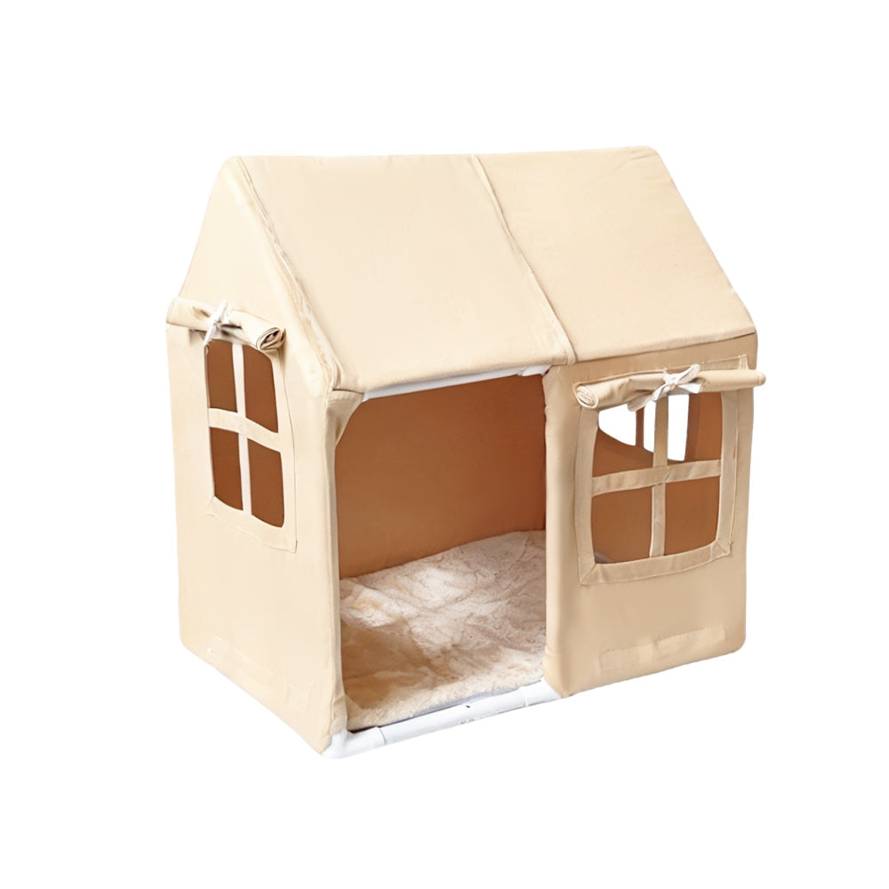 A Winter-Proof Enclosed Dog House That Provides a Cozy Sleeping Space for Pets, Suitable for All Seasons And Easy to Clean